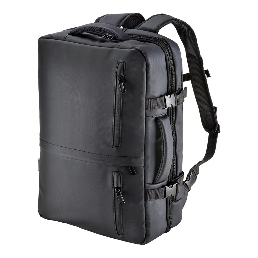 Cestovný batoh s priehradkou na notebook (15") z polyesteru 600D s vodeodolnou PU vrstvou