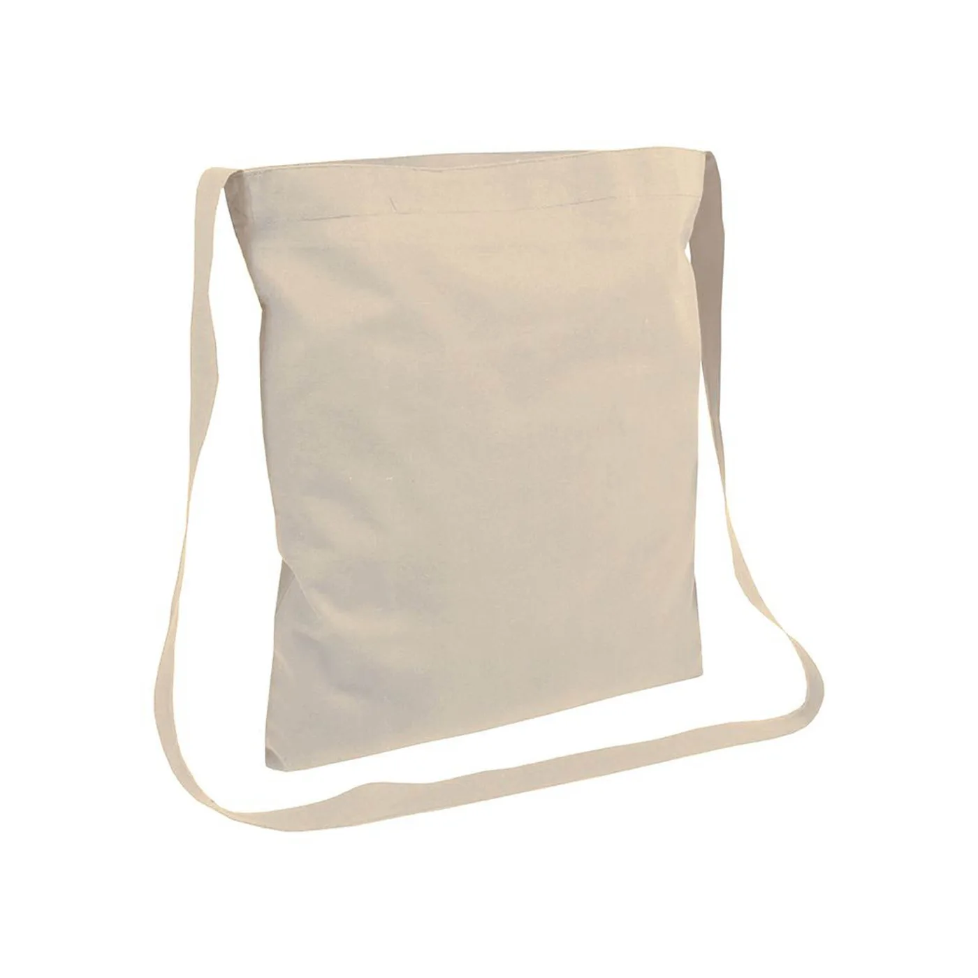 Bronte 130 – Bavlnená nákupná taška 130 g/m2 s ramenným popruhom (3 x 118 cm)