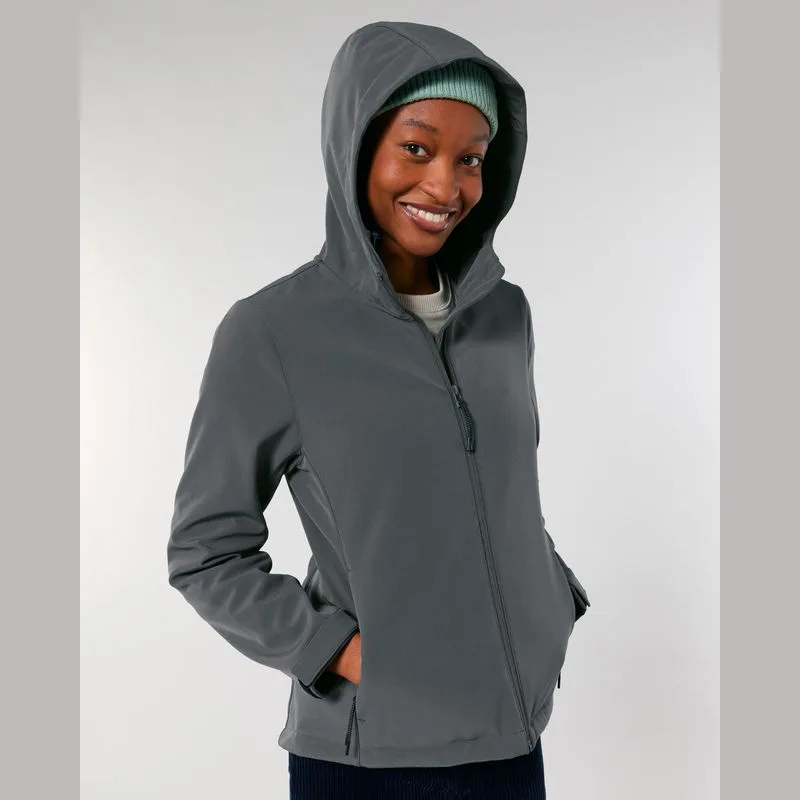 Stella Discoverer dámsky softshell s kapucňou