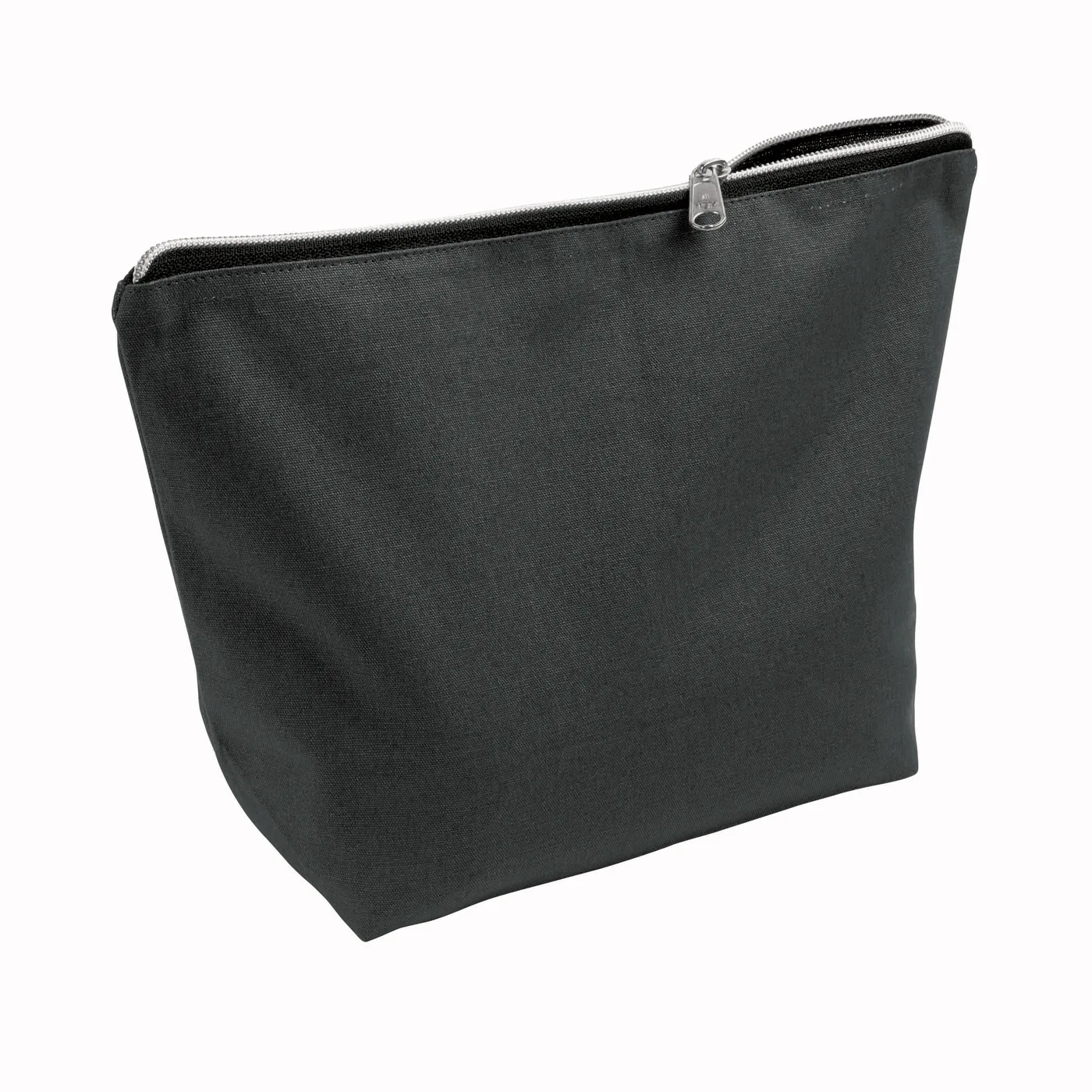Kozmetická taštička z česanej bavlny 10 oz na zips