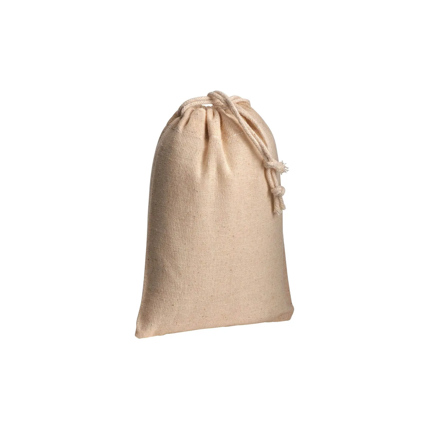 Parma xs – Bavlnené sťahovacie vrecko 120 g/m2, 10 x 14 cm