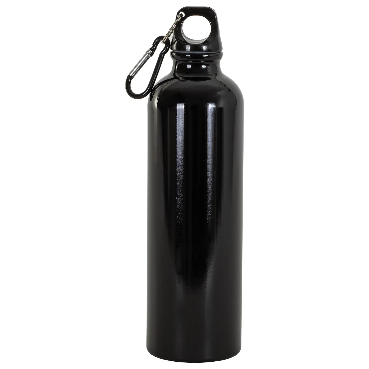 Hliníková fľaša s karabínou. 750 ml, bez krabičky