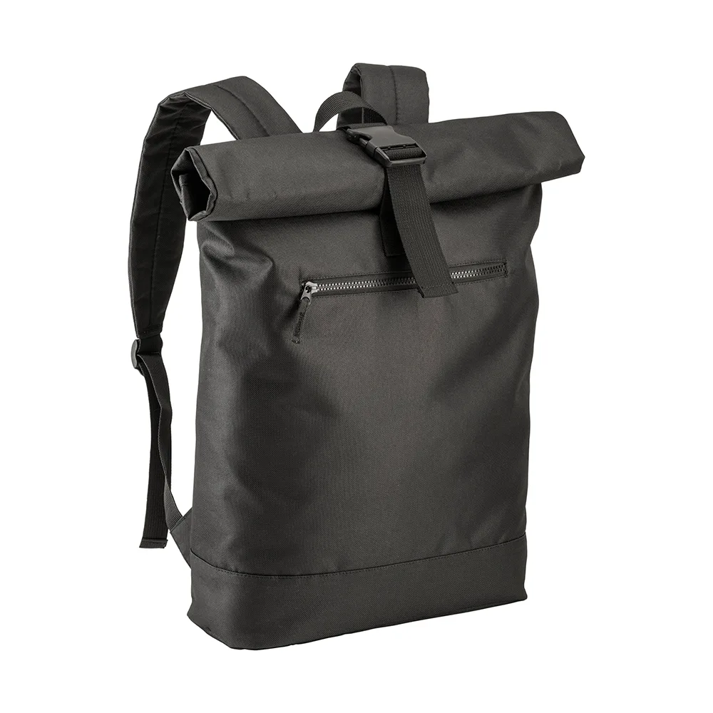 Batoh na notebook (17") z recyklovaného polyesteru R-PET s vonkajším vreckom na zips