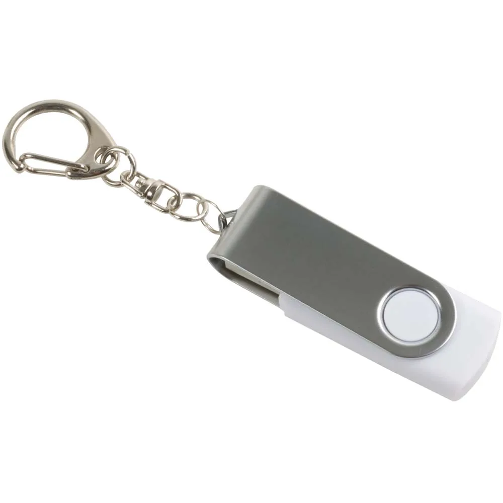 Otočný USB kľúč 16 GB z ABS/kovu (USB twister)