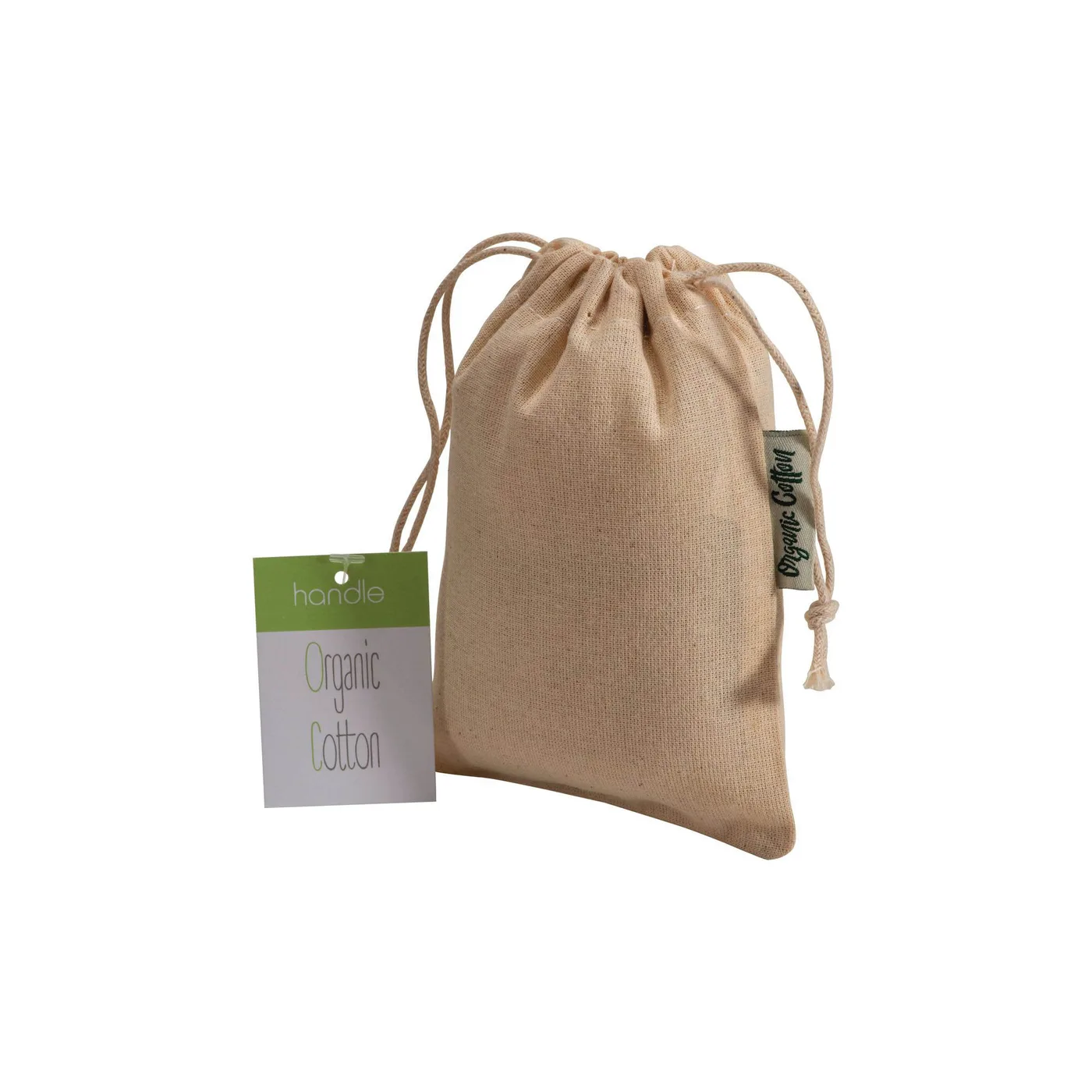 Recco xs – Darčekové vrecko z biobavlny, 140 g/m2, 10 x 14 cm