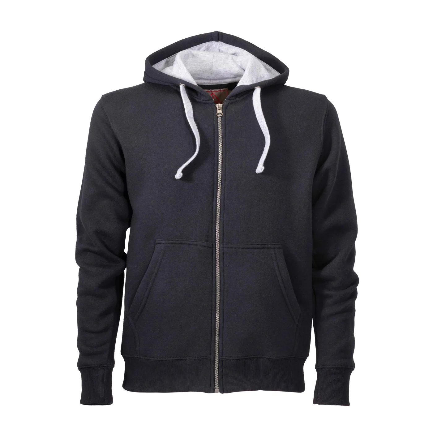 Pánska mikina s kapucňou, 60 % bavlna / 40 % polyester (280 g/m2), s celým zipsom a 2 klokaními vreckami