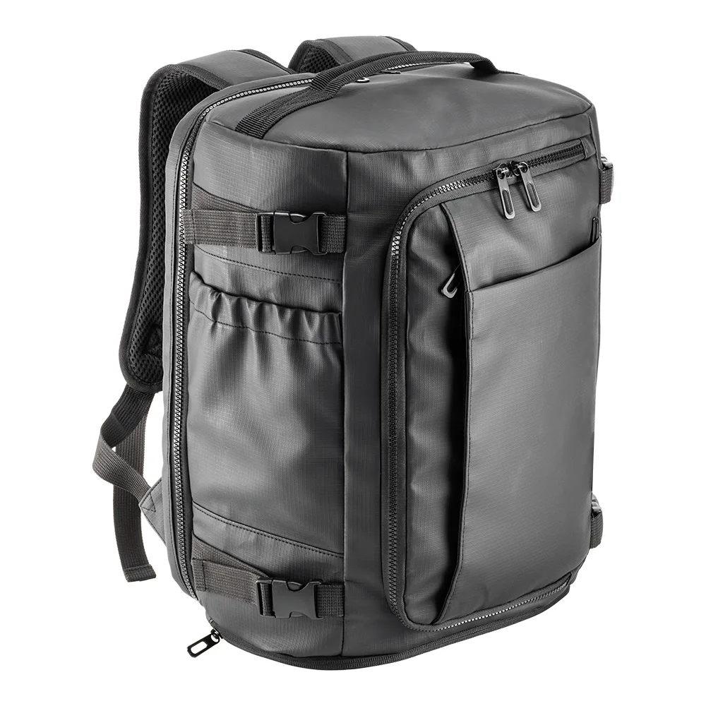 Cestovný batoh v kabínovej veľkosti s priehradkou na notebook (15") z polyesteru 600D s PU vrstvou