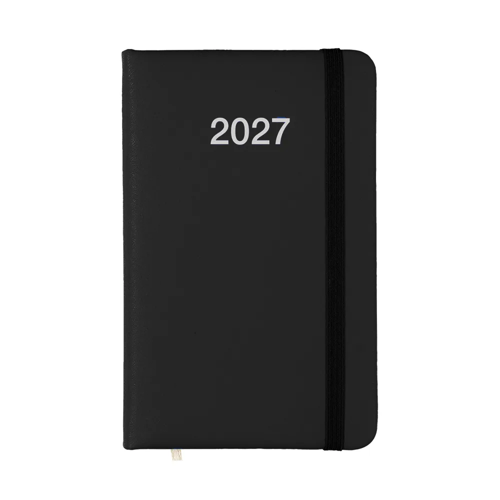 Aries pocket – Vreckový týždenný diár 2027 s tvrdým obalom z PU