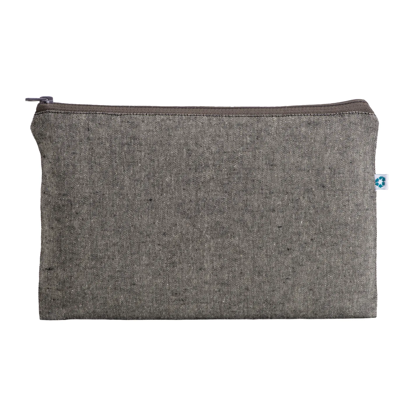 Kozmetická taštička z recyklovanej bavlny 150 g/m2, na zips