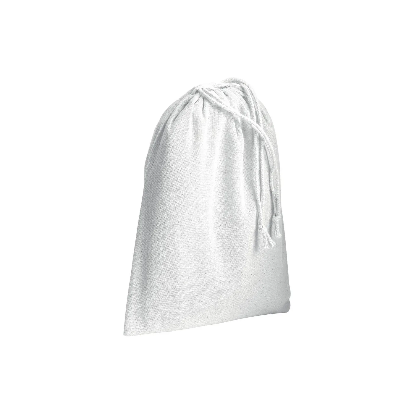 Parma s – Bavlnené sťahovacie vrecko 120 g/m2, 15 x 20 cm
