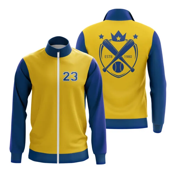 Potlačená mikina na zips – Aura Track