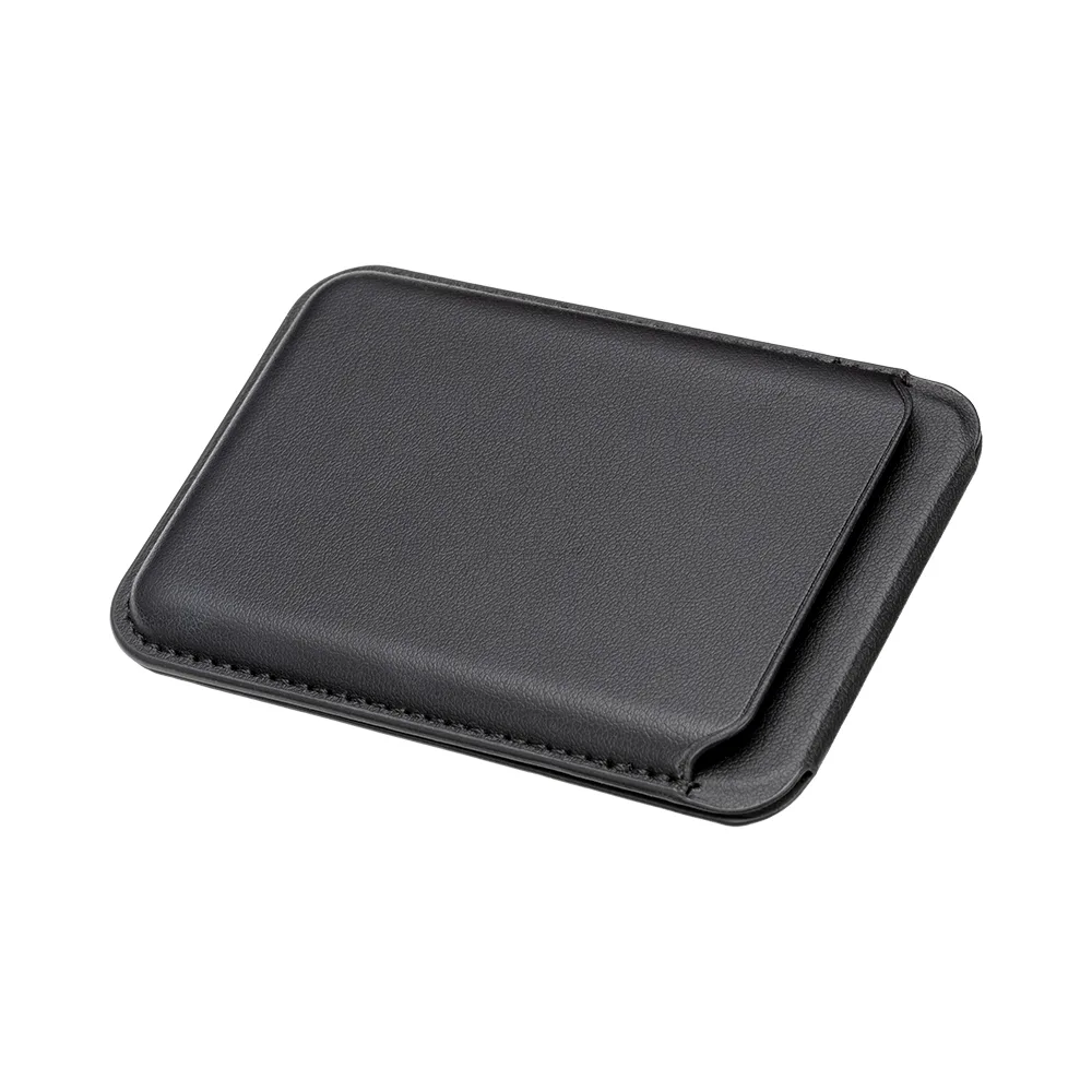 Brera Wallet – Magnetické puzdro na karty z mäkkého PU. So stojanom na mobil
