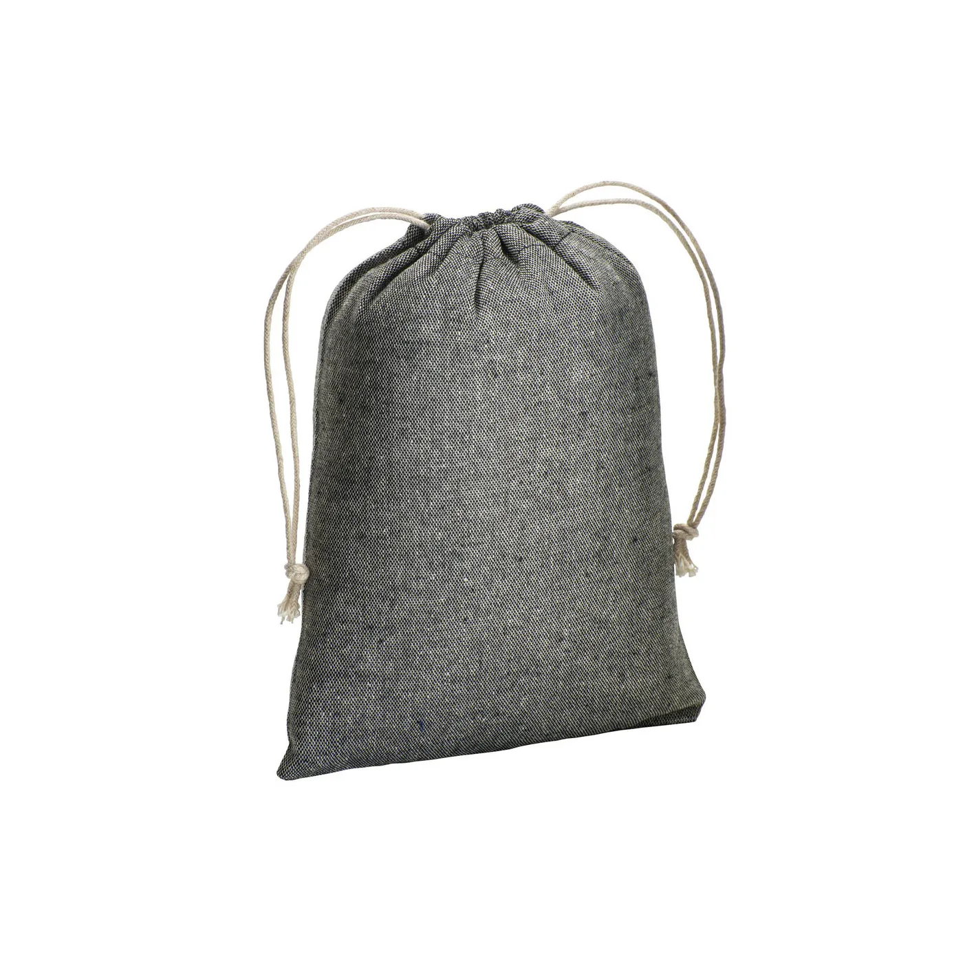 Tropea s – Darčekové vrecko z recyklovanej bavlny, 150 g/m2, 15 x 20 cm