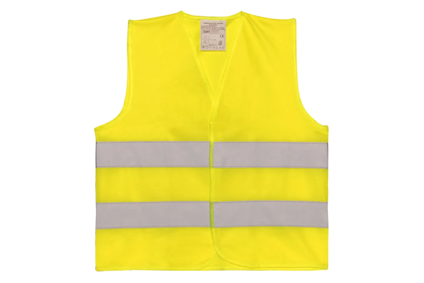 Reflexné vesty K201 s CE zapínané na suchý zips