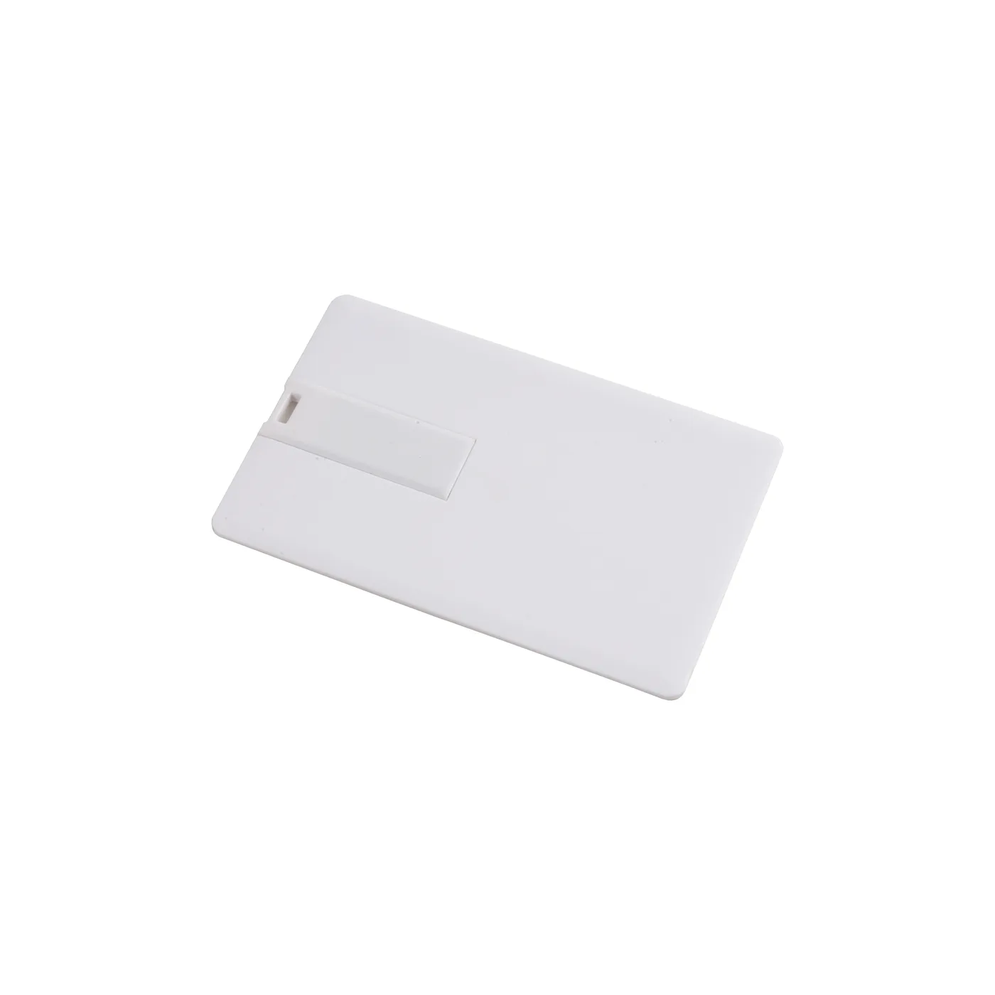 Plastový USB kľúč 4 GB v tvare karty. Nahratie dát na požiadanie, dodanie do 2 týždňov