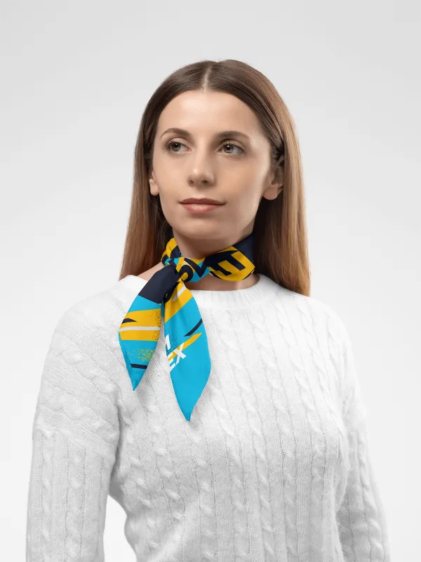 Potlačená šatka – Flow Elegant