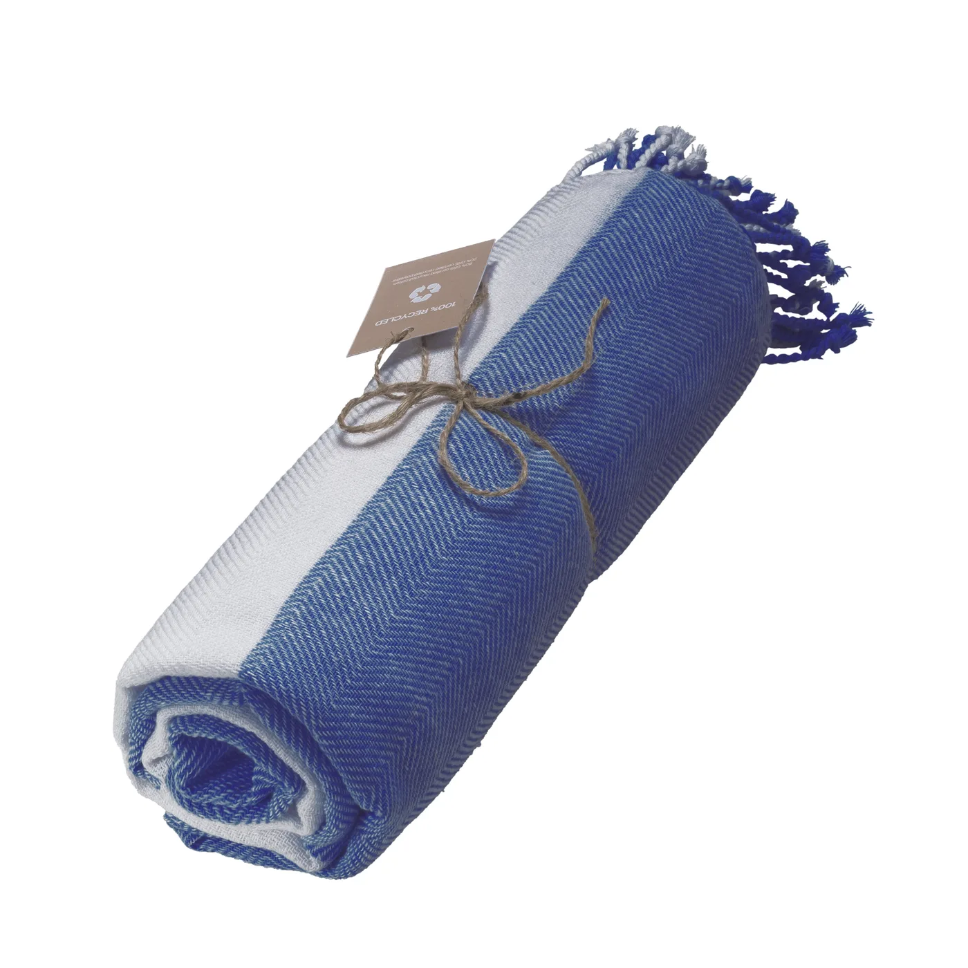 Plážová osuška/fouta z recyklovanej bavlny 180 g/m2 s certifikátom GRS