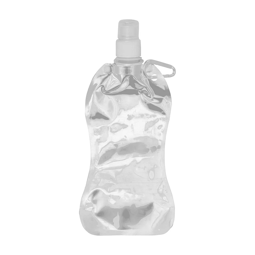Skladacia fľaša z PE/PET bez BPA (480 ml) s karabínkou