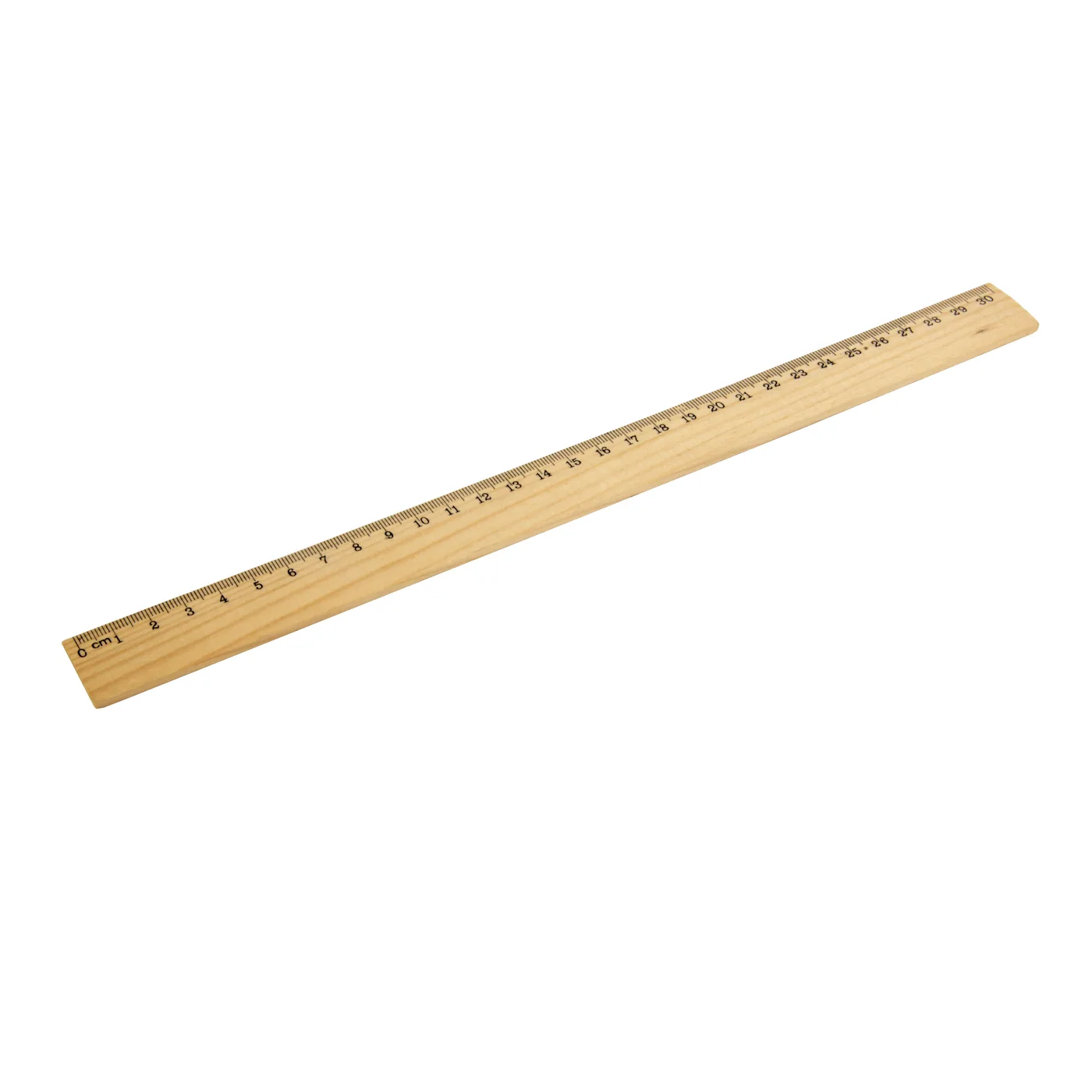 Drevené pravítko, 30 cm