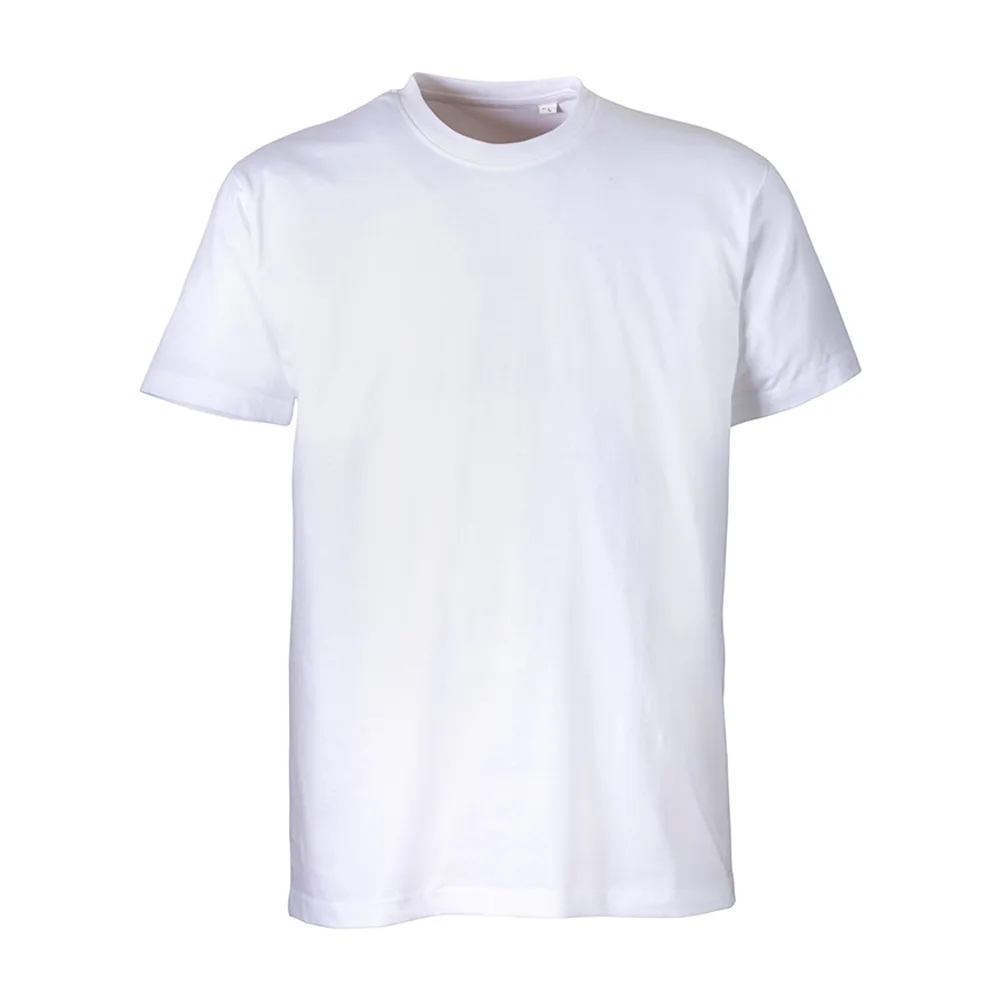 Biele unisex tričko z biobavlny 145 g/m2
