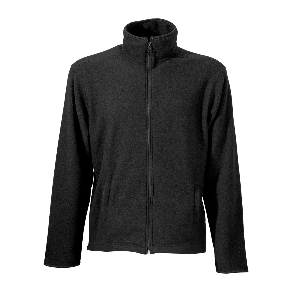 Pánska mikrofleecová mikina (180 g/m2) s celým zipsom a 2 vreckami. Veľkosti: S/M/L/XL/XXL