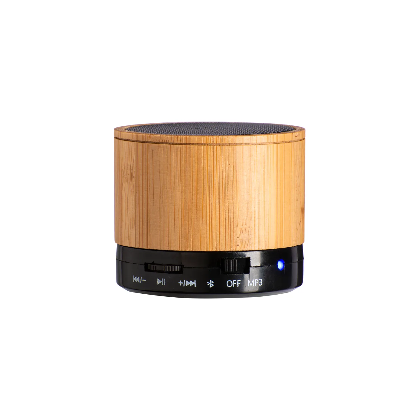 Mini Bluetooth reproduktor V 5.0 z bambusu a ABS