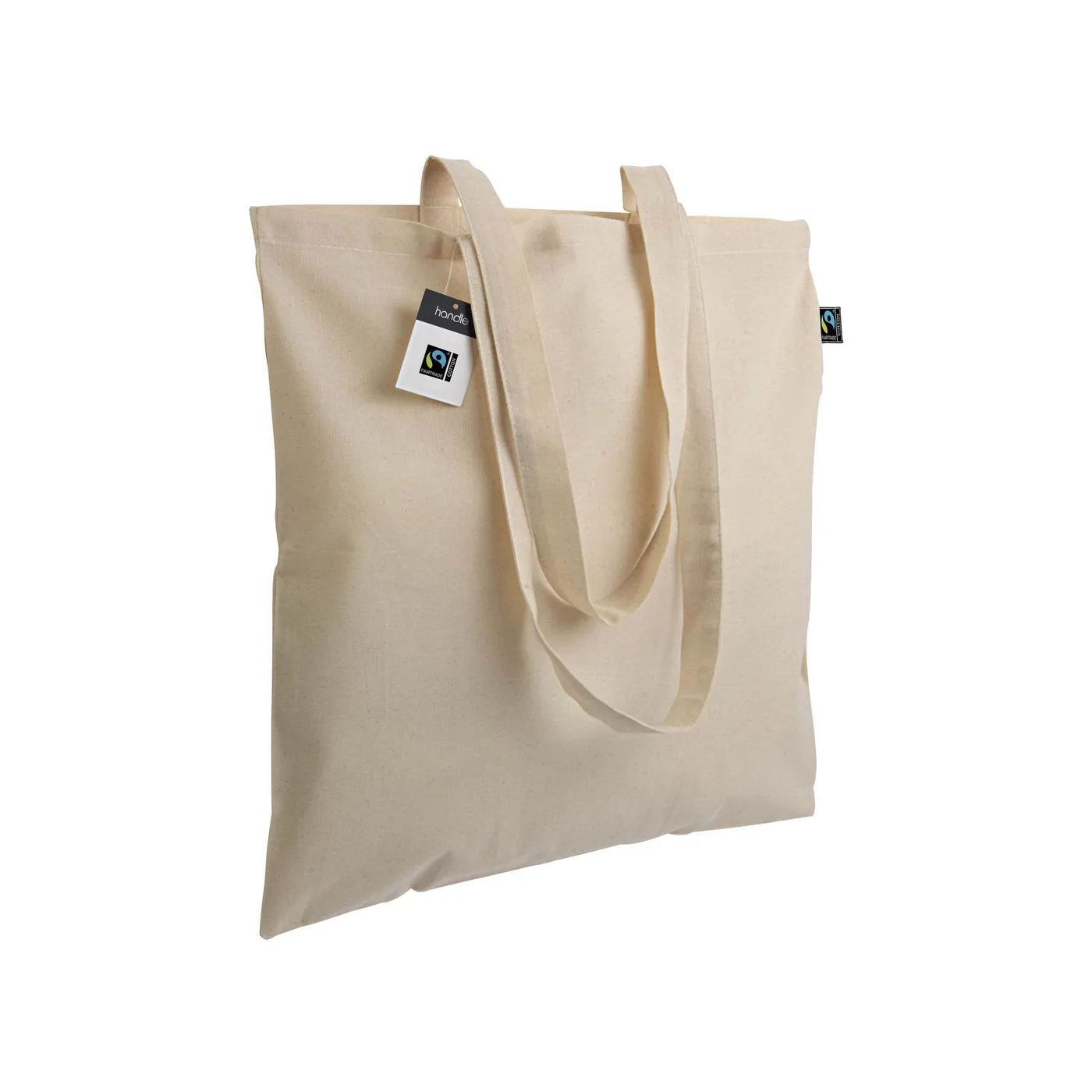 Panarea 140 – Nákupná taška Fairtrade® 140 g/m2, dlhé rúčky