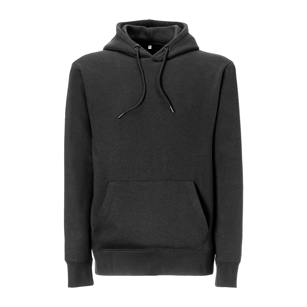 Unisex mikina s kapucňou z biobavlny a recyklovaného polyesteru 280 g/m2