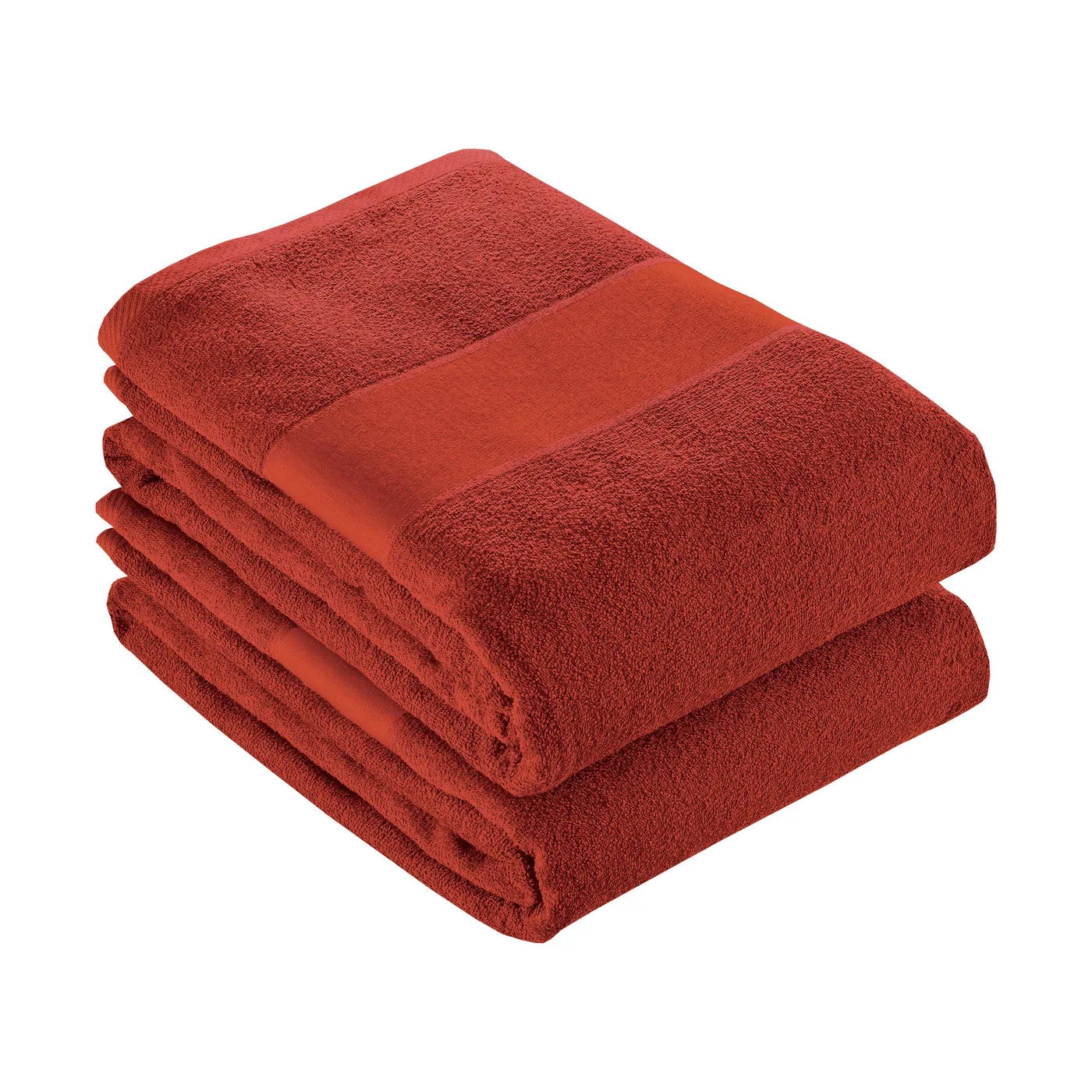 Froté uterák zo 100 % bavlny (300 g/m2) s polyesterovým pásom na potlač v rovnakej farbe
