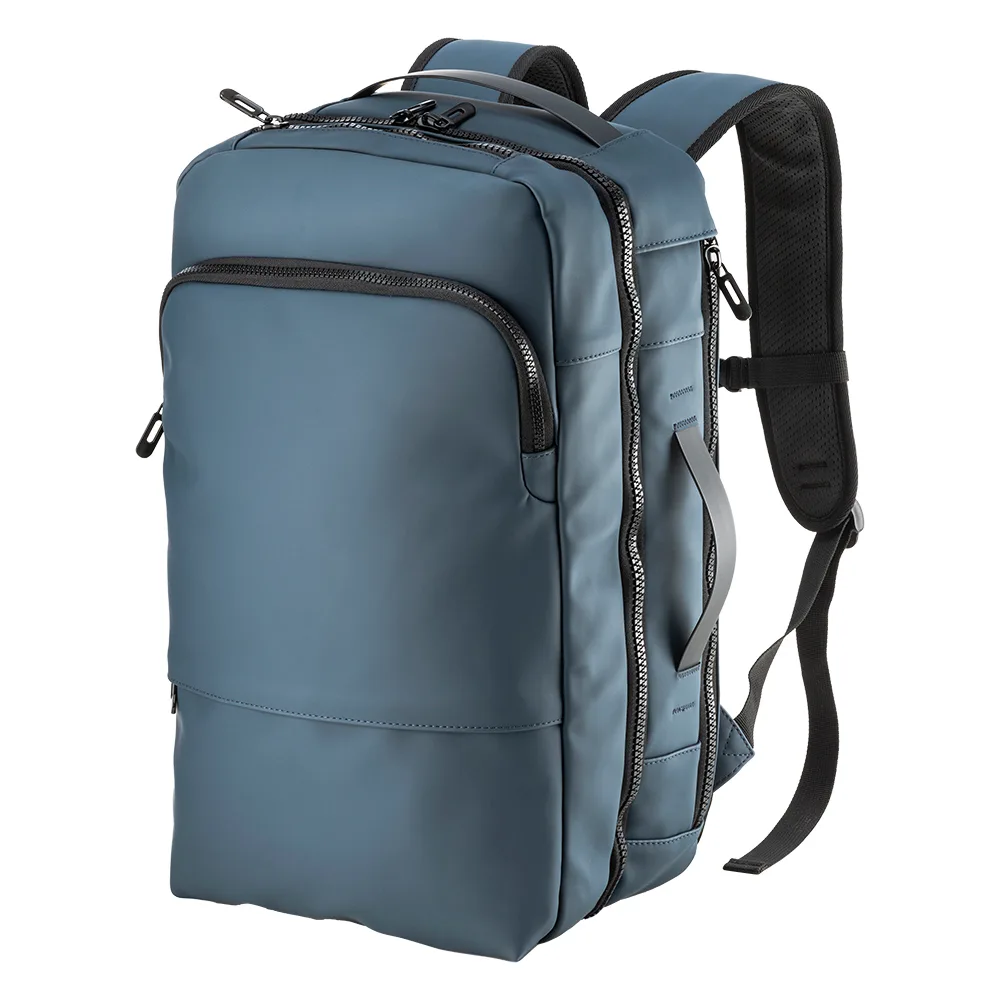 Brera Journey – Batoh/cestovný kufor s priehradkou na notebook (15") z mäkkého vodeodolného PU