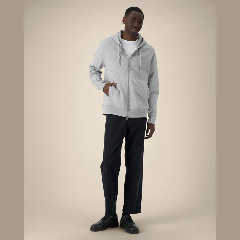 The Astor unisex mikina na zips s kapucňou