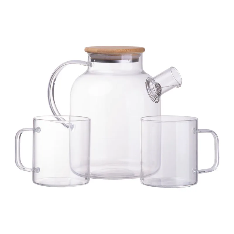 Čajová kanvica s hrnčekmi Girona 1550 ml