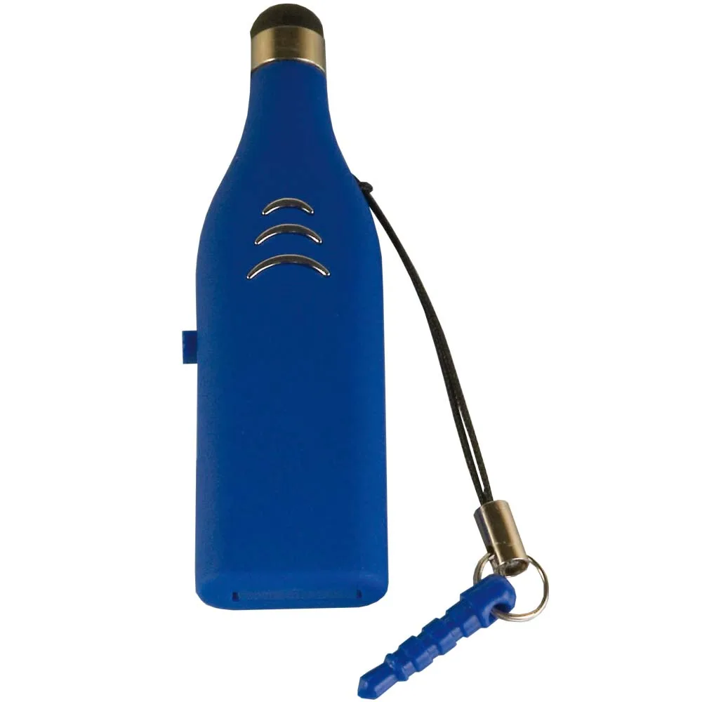 USB kľúč 4 GB z ABS s dotykovým hrotom a mini jackom na pripojenie k zariadeniam