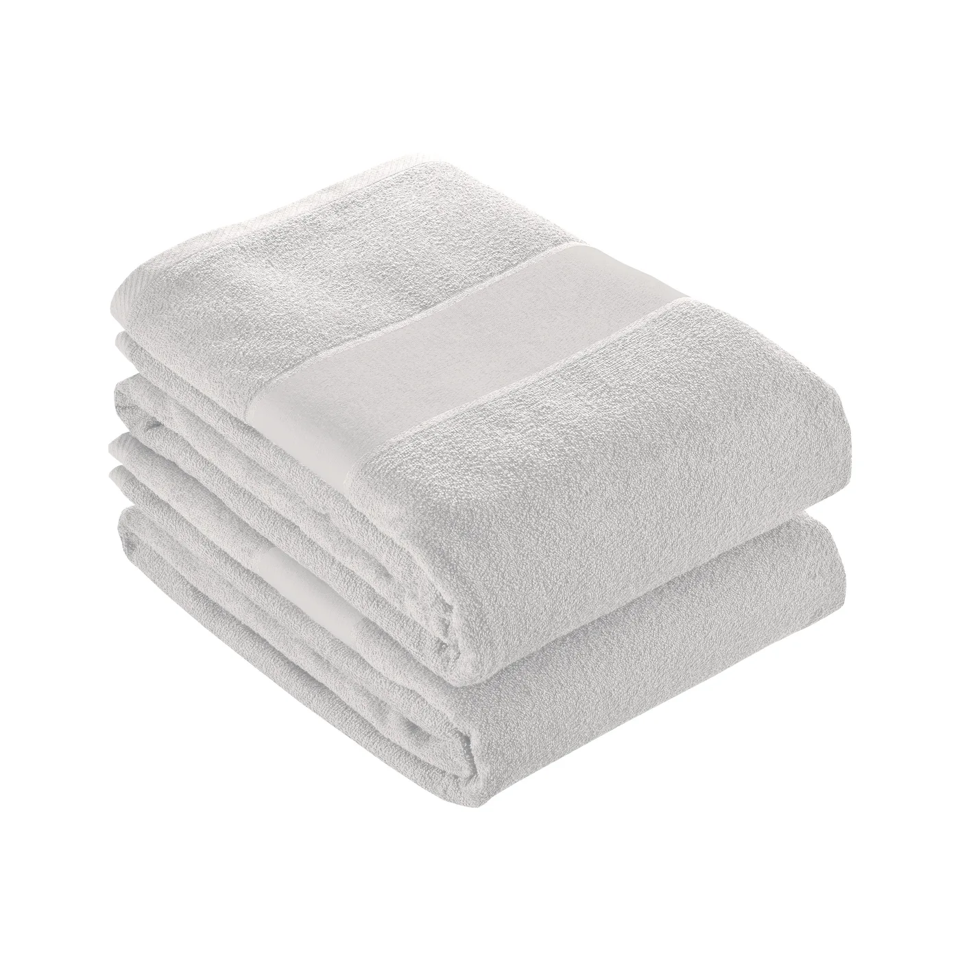 Froté osuška zo 100 % bavlny (350 g/m2) s MATNÝM pásom na potlač (70 x 140 cm)