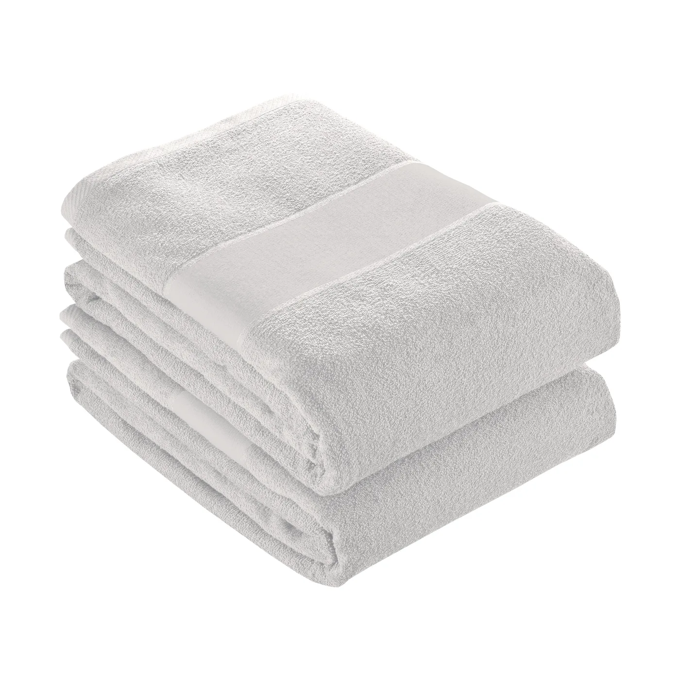 Froté osuška zo 100 % bavlny (350 g/m2) s MATNÝM pásom na potlač (90 x 150 cm)